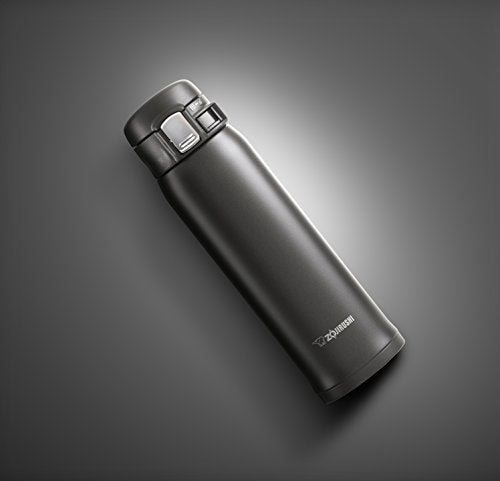 Zojirushi Stainless Steel Mug, 16 ounce, Black Matte Matte Black 16 ounces