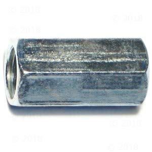 [Australia - AusPower] - 014973322168 Coarse Coupling Nuts, 3/8-16 to 1/2-13, Piece-6 3/8-16- 1/2-13-Inch 