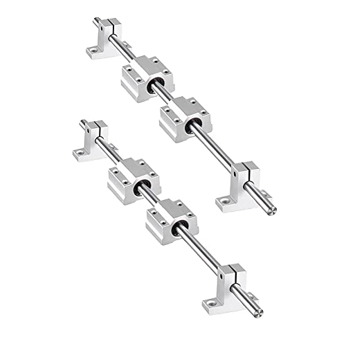 2 Set 8mm x 400mm Linear Shaft Kit SK8 Support SCS8UU Ball Bearing Type-2 2