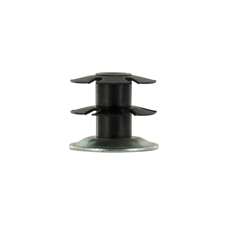 [Australia - AusPower] - Outwater Industries Double Star Threaded Caster Insert | Heat Treated Steel | Fits 1-1/4 Inch Round 16-18 Gauge Tube | Thread: 5/16-18 | 20 Pack 