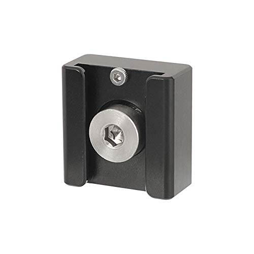 CAMVATE 3/8"-16 Cold Shoe Mount Adapter Compatible for ARRI-Locating Pin (Pack of 2) 3/8"-16 (Pack of 2)
