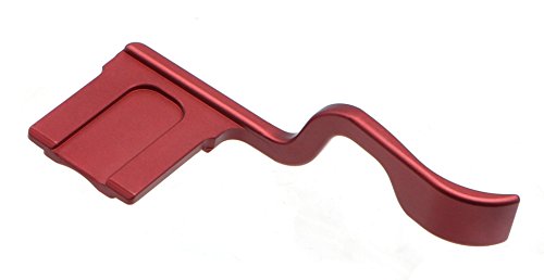Metal Hot Shoe Thumb Grip for Fujifilm X-T10 X-T20 X-T30 X-T30II Camera Accessories Red