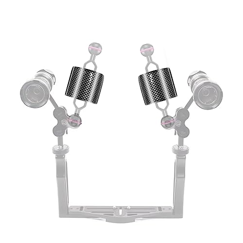 Buoyancy Floats for Scuba Diving Camera System Tray Video Light/Strobe Ultralight Underwater Floatting Compatibility for INON Sea&Sea Arms WEEFINE Arms Buoyancy Provide 82g E555025-buoyancy float