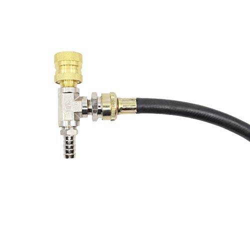 [Australia - AusPower] - Brass Faucet Adapter – Bleeder T, Garden Hose Threads, Water Flow Tee for Blend Centers, Mop Buckets & Spray Bottles, Portable Water Supply 