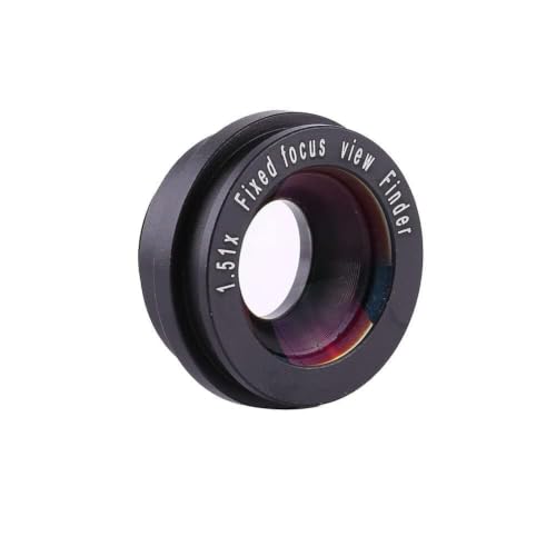 Viewfinder Eyepiece for DSLR Camera, Magnifying Eyepiece Viewfinder for Camera, 1.5X Fixed Focus Viewfinder Eyepiece Eyecup Magnifier Cover Scope