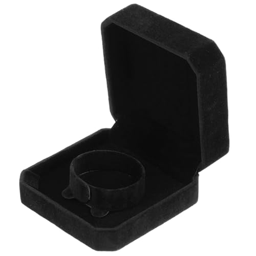 12 Pcs Velvet Bracelet Box Classic Black Bracelet Gift Box Case for Jewelry Gift Storage Bangle Organizer Holder for Wedding Engagement Proposal Birthday Anniversary
