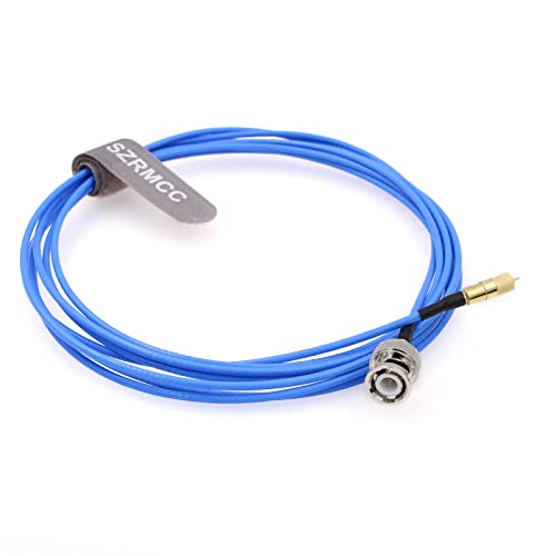 SZRMCC Microdot 10-32UNF M5 Male to BNC Male Test Cable for Vibration Acceleration Sensor (5m) Straight M5 5m