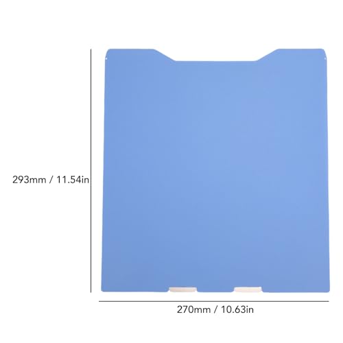 3D Printer Cold Build Plate, 270x293mm Double Sided Textured Printing Bed with Microporous Polymer Coating for CREALITY K2