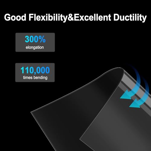6PCS FEP Film Release Films for ELEGOO Saturn 4/Saturn 4 Ultra/Saturn 3/Saturn 2 Resin 3D Printer with 95% Light Transmittance, 273 x 176 x 0.15mm 273x176mm