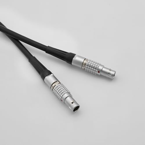 0B 2-Pin LEMO-Compatible Male to Male Power Cable Compatible with Lemo, Teradek Bond/Bolt, ARRI Alexa, Z CAM E2, DJI RS2/RS3, Tilta Float, SmallHD Cine, Vaxis, Blackmagic, 39”