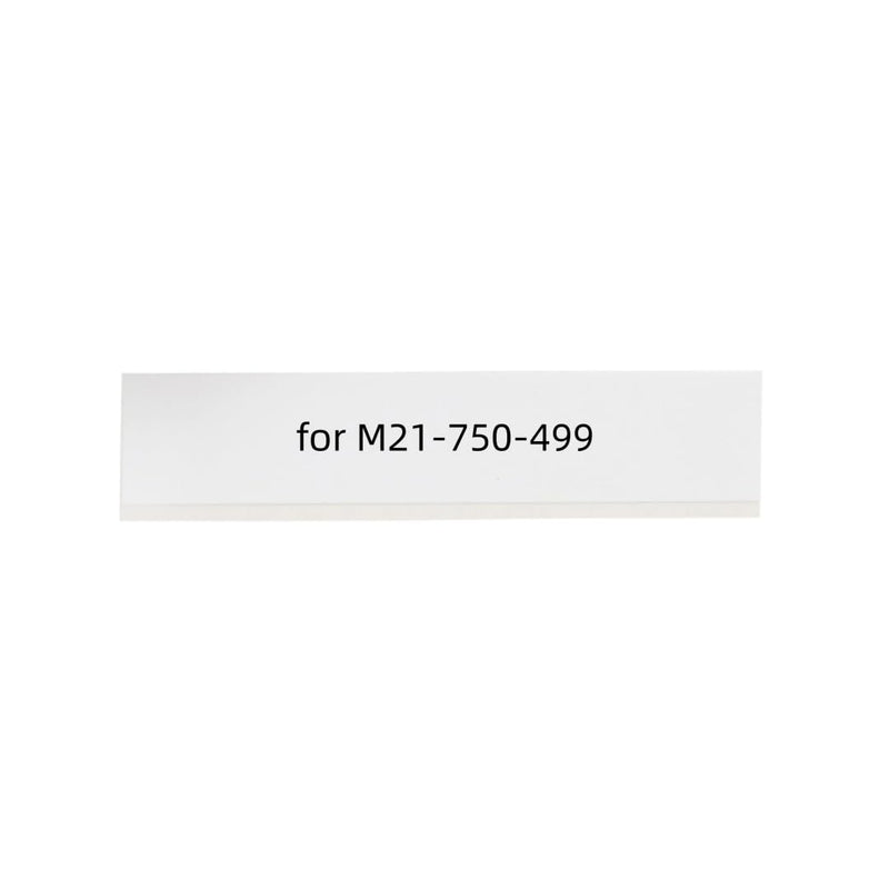 Replacement for Brady M21-750-499 Nylon Labels, .75" W 16' L, Black on White, Multipurpose for Wire Marking, Lab, General ID, Compatible with M210, M210-LAB, M211, BMP21-PLUS, BMP21-LAB Printers