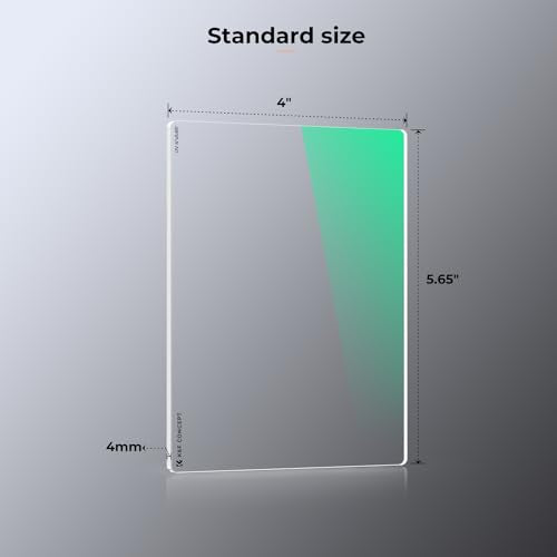 K&F CONCEPT 4" x 5.65" Square MCUV Filter Compatible with Matte Box