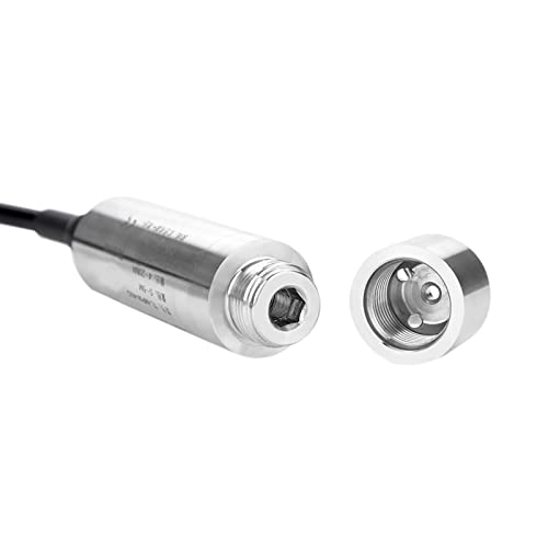 [Australia - AusPower] - Fafeicy 4-20mA Drop Sensor, DC24V TL231 Stainless Steel Liquid Level Sensor, for Detection of Range of 0-5m, 6m Cable Length, 10 x 2.8 cm Probe Size, 0.2 Measuring Accuracy 