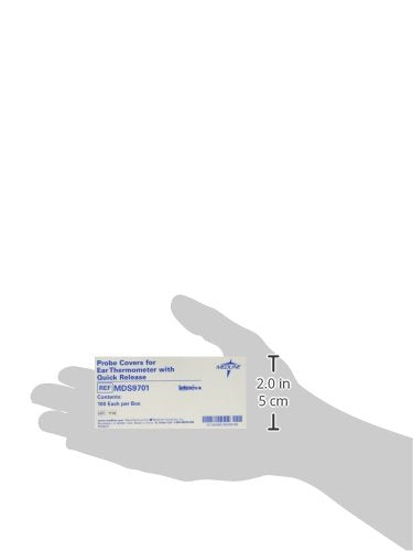 [Australia - AusPower] - Medline MDS9701 Medline Tympanic Thermometer Probe Covers 