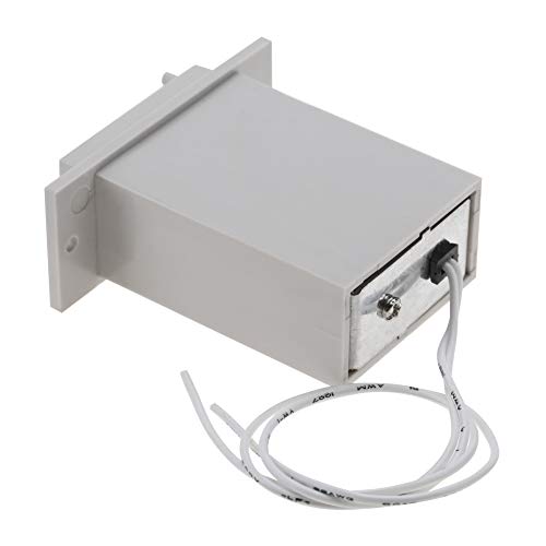 6-Digit Electromagnetic Pulse Counter AC 220V LCD Display Frequency Counter Pulse Signal Counter