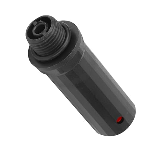 Air Compressor Breather,5Pcs Engineering Plastic Compressor Breathing Rod,15.5mm Professional Black Air Compressor Breather Nozzle Vent Cap for Pump Accessories