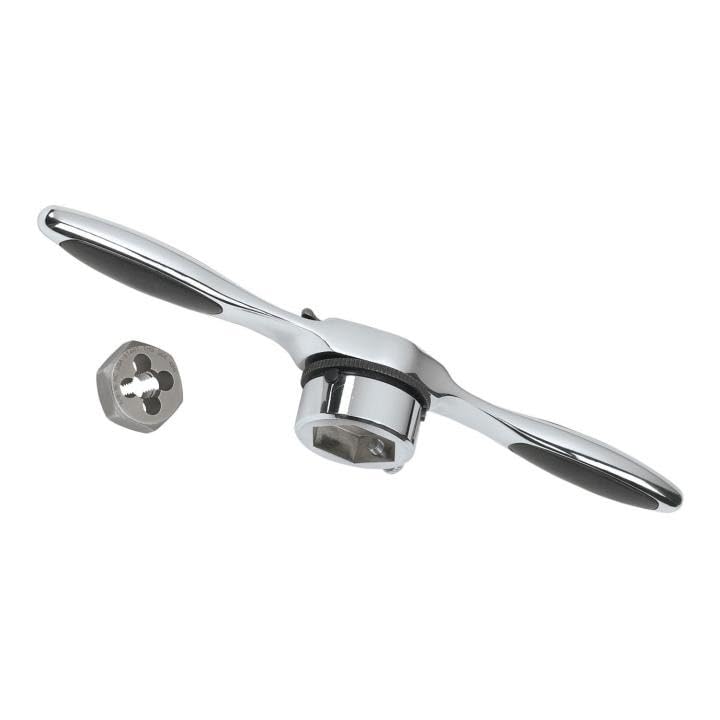 GEARWRENCH 82800 pass-thru large ratcheting T-wrench with socket drive and ergonomic handle