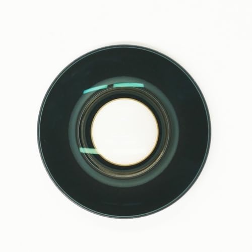 Koulele Replacement Camera Lens for Insta360 X5, Panoramic Camera, Black Glass Repair Part Accessories, 360 Degree Wide-Angle Lens with Anti-Reflective Multi-Layer Coating (no Ring 2) no ring 2