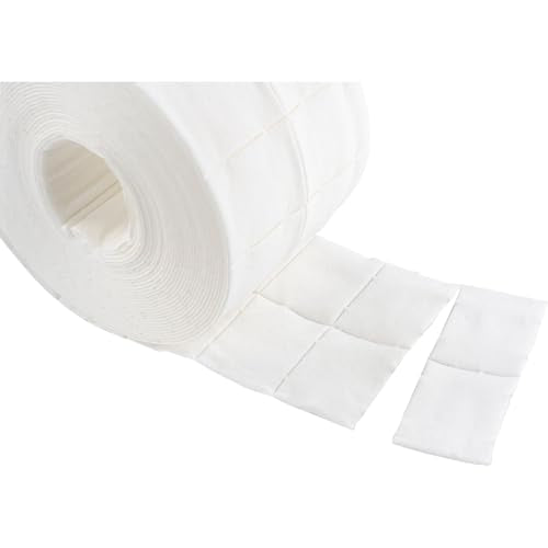 ABENA Cellulose Swab Rolls 5cm x 4cm 1000 12ply | 2 rolls x 500 pieces, lint-free, non-sterile