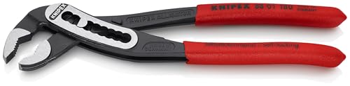KNIPEX Alligator 88 01 180 SBA tongue-and-groove water pump pliers with adjustable jaws