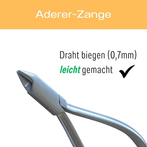 Wire Pliers Three-Finger Pliers 0.7 mm Wire 13 cm Wire Bending Pliers | For technicians and crafts