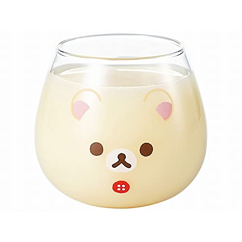 Kaneshotouki 362115 Korilakkuma Yurayura Tumbler, 11.2 fl oz (320 ml), Face 02. Korilakkuma