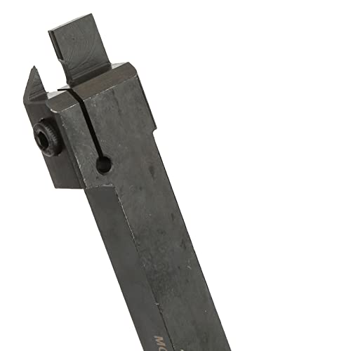 Yosoo Health Gear Lathe Parting Tool, MGEHR1212-3 with 10 Inserts