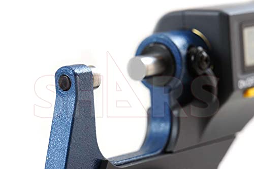 [Australia - AusPower] - Shars 0-1"/0-25mm Solid Metal Frame Electronic Outside Micrometer 303-2463 P] 0-1"/0-25mm 303-2463 