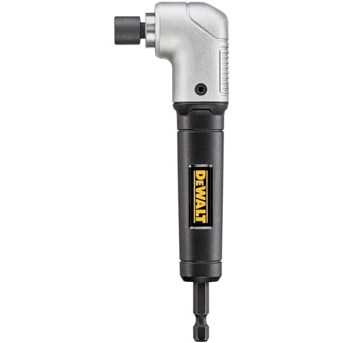 DEWALT Right Angle Attachment, Impact Ready (DWARA120) Black One Size