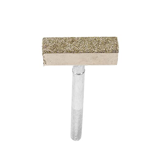 Premium Diamond Grinding Wheel Straightener with Electroplating - T-shaped Tool for Dressing Bench and Bench Grinding Machines - Heavy Duty Knurled Handle for