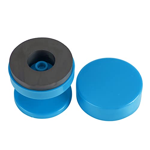Magnetic Dental Drill Holder, Portable Professional Dental Drill Tray, Cupule Organiser, Drill Stand, Suction Plate for Dentist Lab Instruments, Metal Accessories (Blue) Blue
