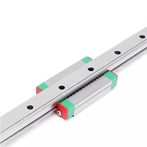 150mm MGN12 Miniature Linear Rail Guide + MGN12H Sliding Block Linear Motion Guide Rail Slider Bearing Steel Carriage Block CNC 3D Printer Accessories 150mm+MGN12H Sliding block