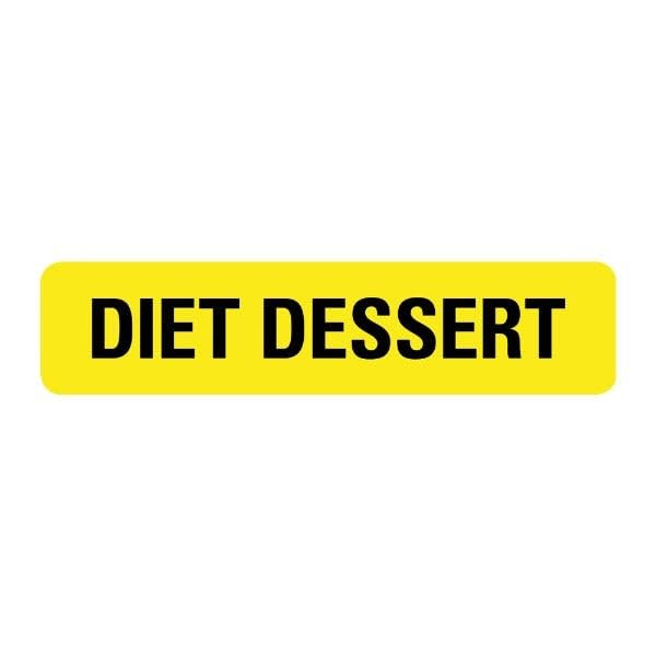Diet Dessert Labels