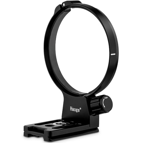 Haoge LMR-R720 Lens Collar Tripod Mount Ring for Canon RF 70-200mm F2.8 L is USM Lens RF70200 Stand Base Canon RF-Mount Built-in Arca Type Quick Release Plate