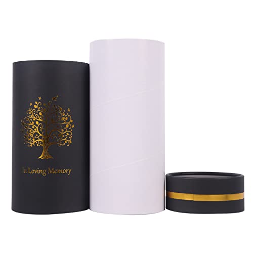 Tree of Life Eco Scattering Urn Biodegradable Scatter Tube for Human Ashes - Cremation Urn for Ashes - Urns for Male & Female (Large) Large (Set of 1) Multicolor