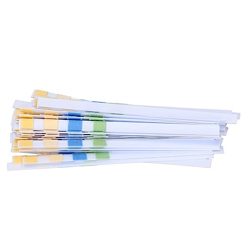 [Australia - AusPower] - PH Test Strips for Urine and Saliva Tests, PH Value Test Kit, 100pcs/Bottle PH Value 0-14 Test Paper, 15 Seconds Test with Colorimetric Method, Track and Monitor 