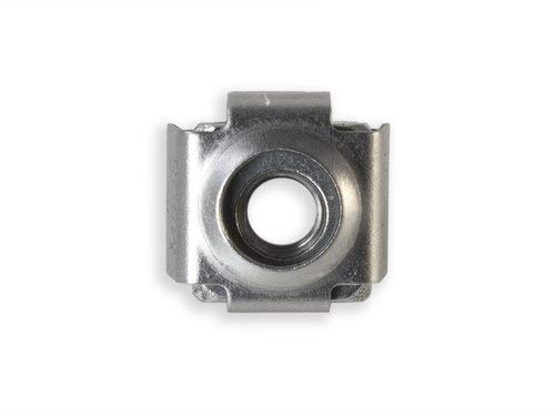 [Australia - AusPower] - RackGold® M5 Snap-in Stainless Steel Cage Nuts 50 Pack - USA Made 