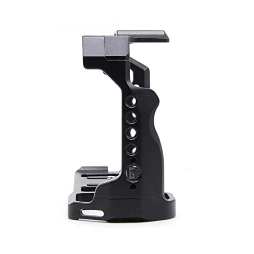 Camera Cage with TopHanle Handgrip Compatible for Nikon Z5/Z6/Z7/Z6II/Z7II Camera,Aluminum Alloy Z6 Camera Cage with Cold Shoe Mount for Microphone and Fill Light