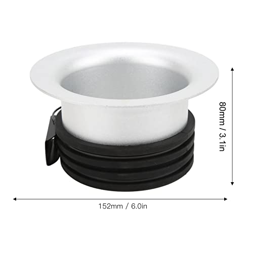 ASHATA Softbox Speedring Insert for Compact Lights, Photography Light Adapter Ring, Compatible with Soft Light Boxes