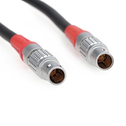 Cforce Lens Motor Cable 0B 4 pin Male to 0B 4 pin Male for Arri LBUS FIZ MDR Wireless straight-straight