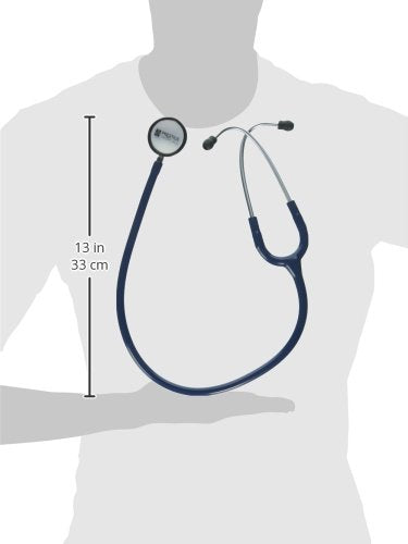 [Australia - AusPower] - Prestige Medical Clinical Lite Stethoscope, Navy Blue, 3.8 Ounce 
