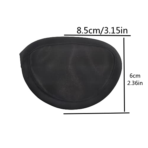 [Australia - AusPower] - Monocular Black Eye Patch, Washable, Amblyopia, Medical Eye Patch, Pirate Suit for Adults and Children 