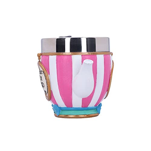 Nemesis Now Alice in Wonderland Inspired Tea Cup, Hand-Painted Resin, Pinkys Up Drinkware, Collectible Coffee Mug - Mad Hatter