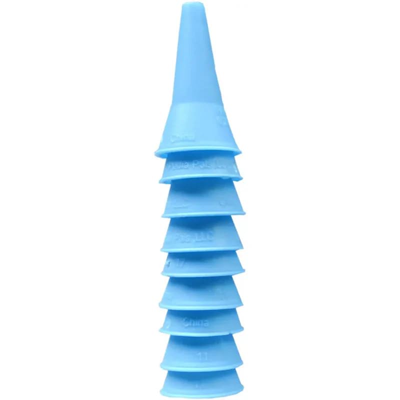 [Australia - AusPower] - Pedia Pals Elly Elephant 250-Pack Disposable Pediatric Otoscope Tips - 2.5mm, Soft & Comfortable, Latex-Free, Pre-Stacked for Dispensers, Suitable for Otoscope Attachments 