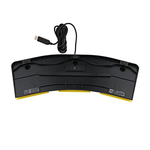 USB Foot Pedal for PC Gaming,Optical Control Foot Switch,Computer Map Mouse Keyboard Hotkey Combination Key Keypress Simulator Program Page Turner Transcription HID (Triple Pedal) Triple Pedal