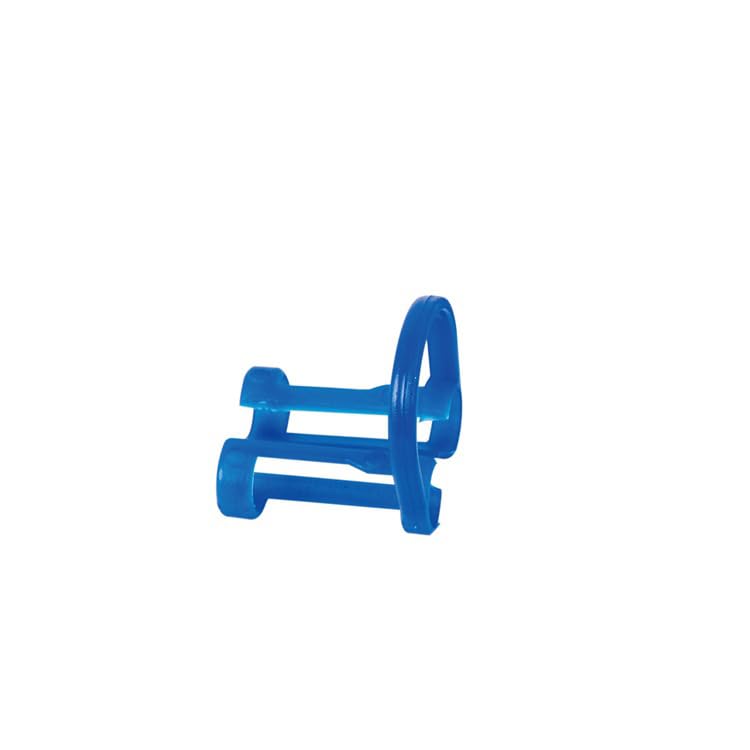 [Australia - AusPower] - 20pcs Cotton Roll Holder Clip, Disposable Dental Isolator Tool Cotton Roll Holder for Dental Lab or Clinic (20pcs) 20pcs 