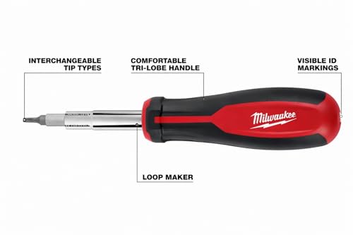 Milwaukee electrician's hand tool kit 4-piece set with assorted hand tools