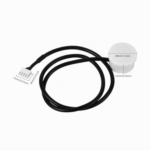 XKC-Y25-V Liquid Level Sensor Switch, DC5-24V, Detector Water Non-Contact Manufacturer Induction Switch, Non-Contact Water Level Sensor Liquid Level Detection Tool 1PC