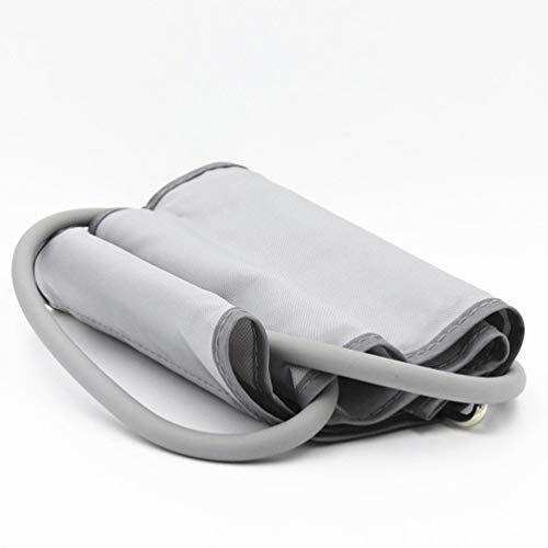 Blood Pressure Cuff Upper Arm Replacement Cuff 18.50 x 5.12 Inches for Blood Pressure Monitor Accessories 22-32 cm Arm Circumference Portable for Home and Family Silver Grey