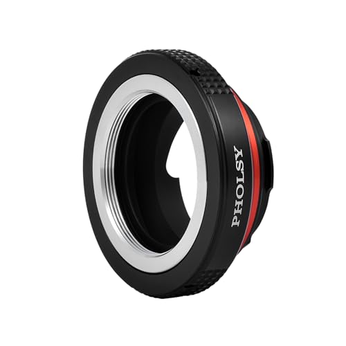 PHOLSY Lens Mount Adapter Compatible with M42 42mm Lens and Leica M Camera M42 to Leica M